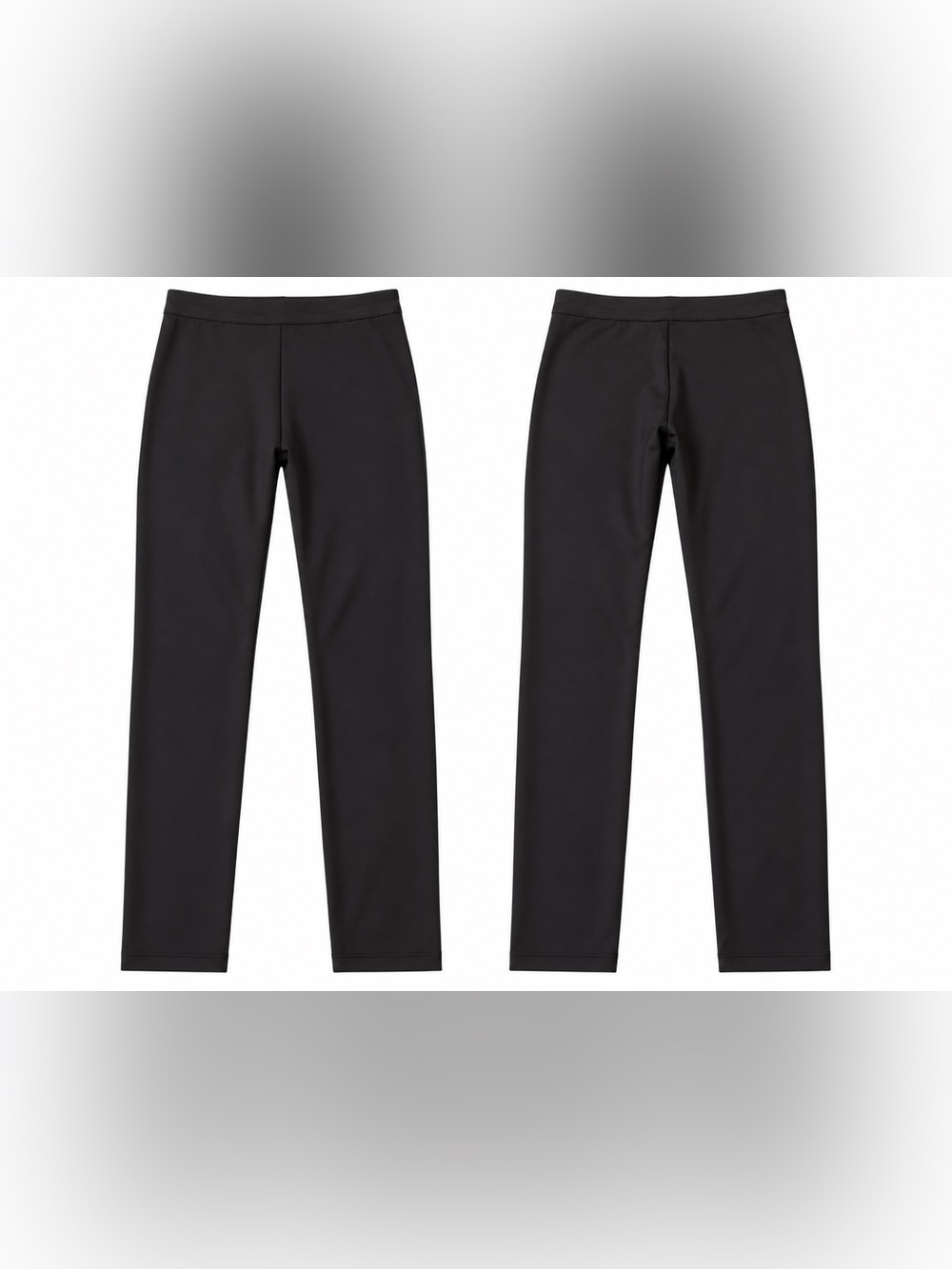 Women’s Black Stretch shiny leggings